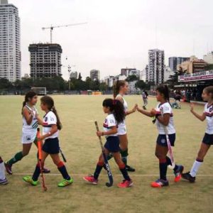 Hockey Femenino: las inferiores azulgranas tuvieron competencia