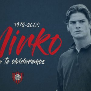 El recuerdo de San Lorenzo para Mirko