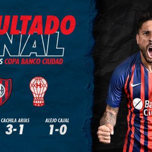 San Lorenzo le ganó a Huracán en la play, con Cachila Arias como estrella