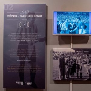 Deportivo La Coruña recordó la gira cuerva por España en 1946 y 1947