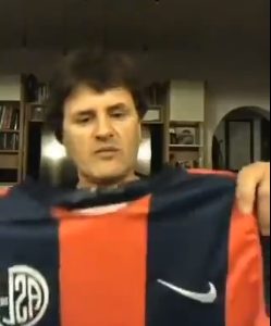 Andrés Ciro, su vínculo con San Lorenzo y una movida solidaria con varios ex