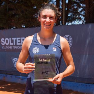 Juana Larrañaga: “Haber ganado este torneo me da mucha confianza para lo que viene”