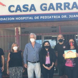 San Lorenzo y su gesto solidario con la Casa Garrahan