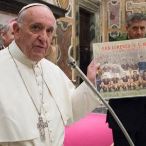 El presente azulgrana para el Papa