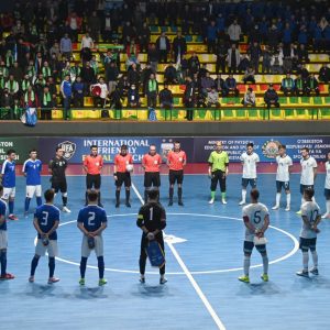 Grito azulgrana en el triunfo de la Selección de futsal