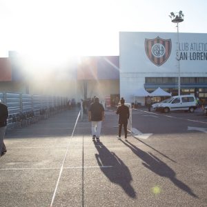 Covid-19: San Lorenzo y su récord en cantidad de aplicaciones en una posta durante una jornada