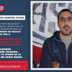 Andrés Bueno regresará a Argentina para operarse la próxima semana