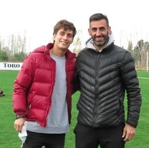Federico Gattoni visitó el club de Sebastián Torrico