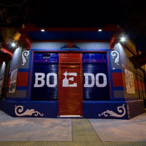 Festejos en el barrio del Ciclón