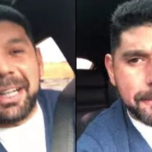 Ortigoza sorprendió a una pareja de cuervos