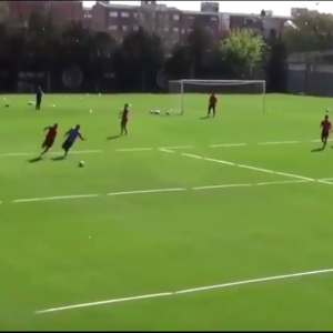 Se filtró el video de la lesión de Herrera