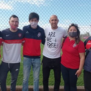 La Peña de Mendoza presenció el debut de Mercier en el club de Torrico