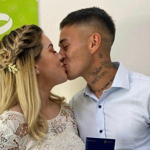Rojas volvió de la lesión y se casó