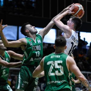 Dura derrota del básquet en Caballito
