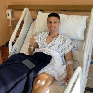 Julián Palacios fue operado y comenzó con su recuperación