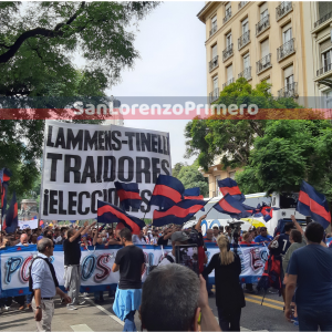 Agrupaciones opositoras marcharán esta tarde a Av. La Plata