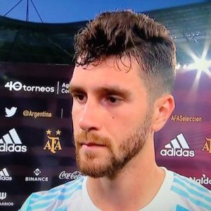Debut con goleada para Senesi en la Selección