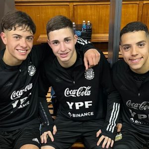 Experiencia de Selección para tres juveniles de San Lorenzo