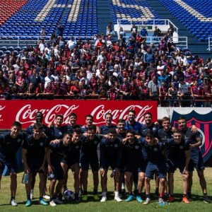 Práctica y fútbol en el Bidegain