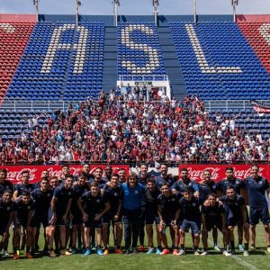Práctica con los socios para el Ciclón