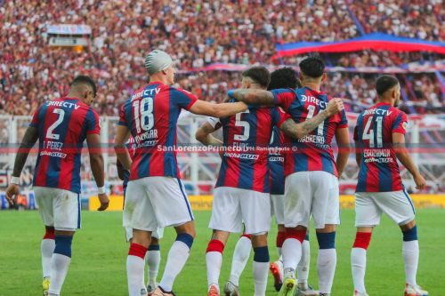 Rafa Pérez Andrés Vombergar Jalil Elías Adam Bareiro Iván Leguizamón San Lorenzo