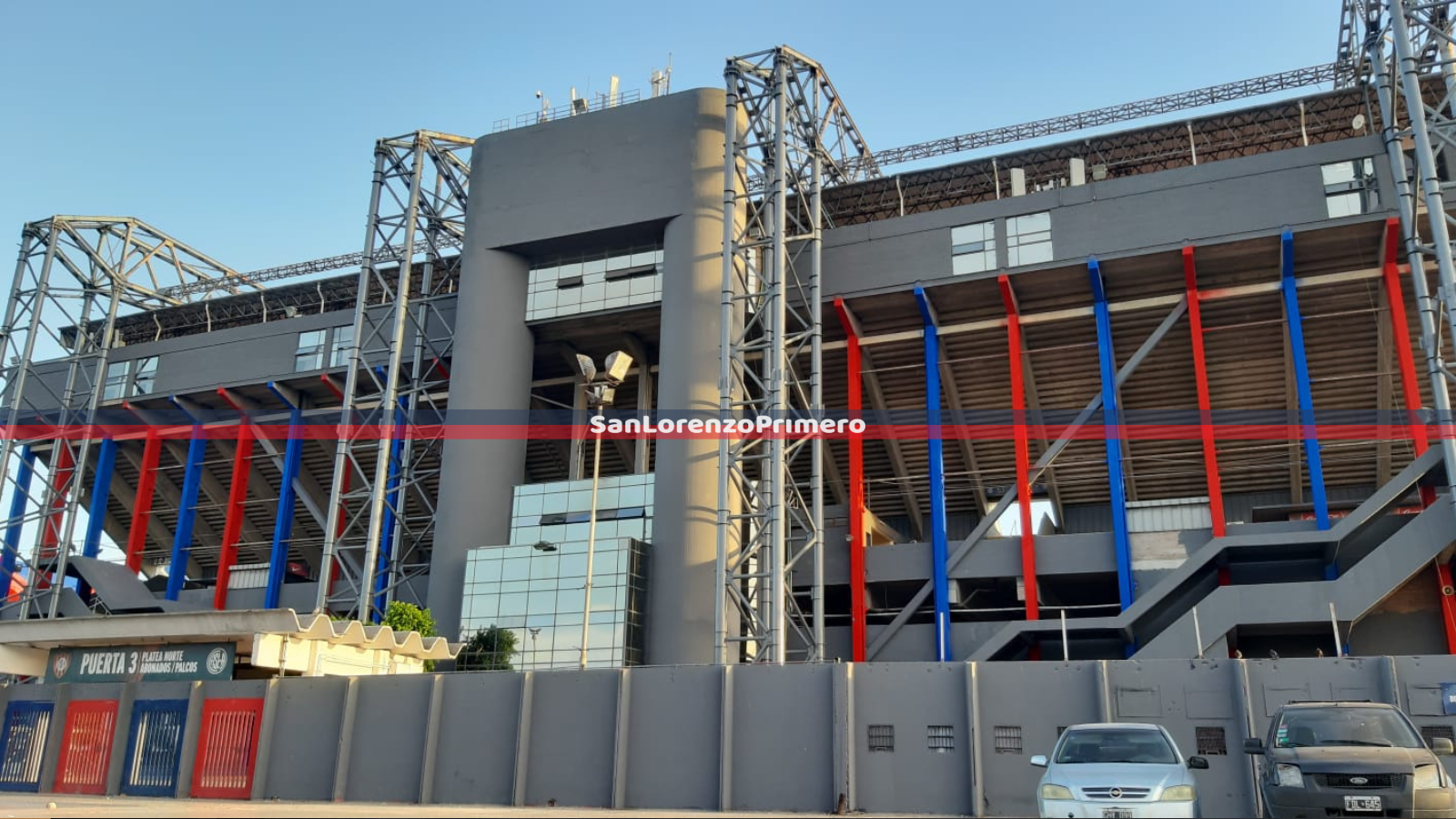 Avanzan las refacciones en el Nuevo Gasómetro San Lorenzo de Almagro