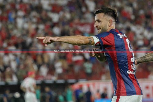 Jalil Elías gol a Huracán San Lorenzo