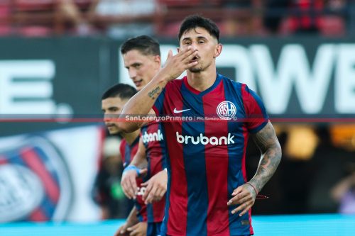 Adam Bareiro San Lorenzo gol penal Gimnasia