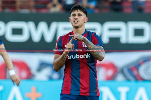 Adam Bareiro San Lorenzo gol penal Gimnasia