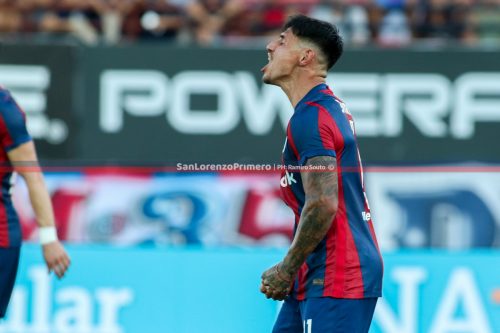 Adam Bareiro San Lorenzo gol penal Gimnasia