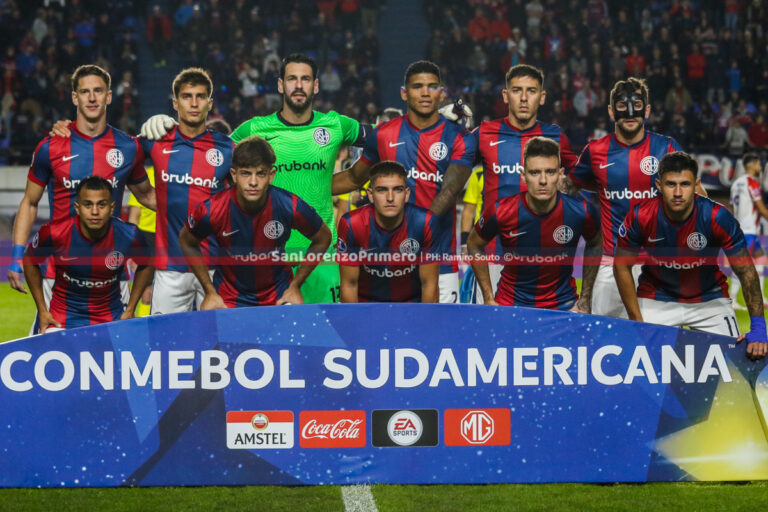 Formación equipo once Copa Sudamericana San Lorenzo