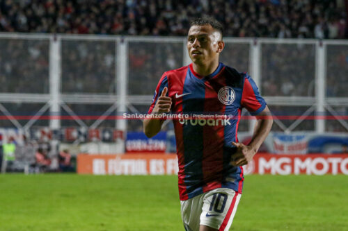Nahuel Barrios San Lorenzo Copa Sudamericana