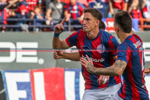 Andrés Vombergar gol penal Malcom Braida San Lorenzo