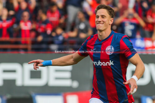 Andrés Vombergar penal gol San Lorenzo