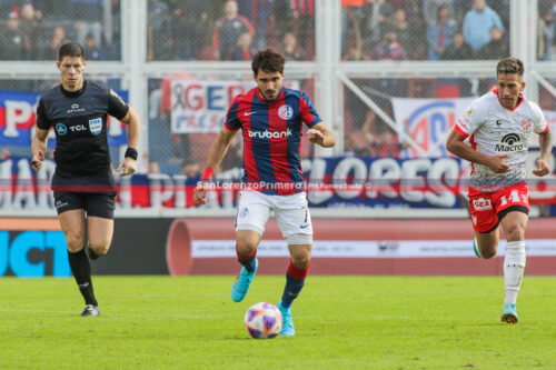 Ezequiel Cerutti árbitro Nicolás Ramírez San Lorenzo