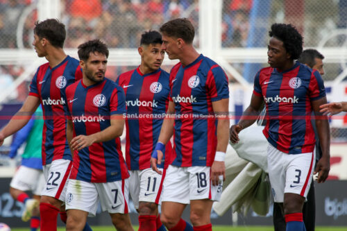 Ezequiel Cerutti Andrés Vombergar Roca Sánchez Adam Bareiro San Lorenzo