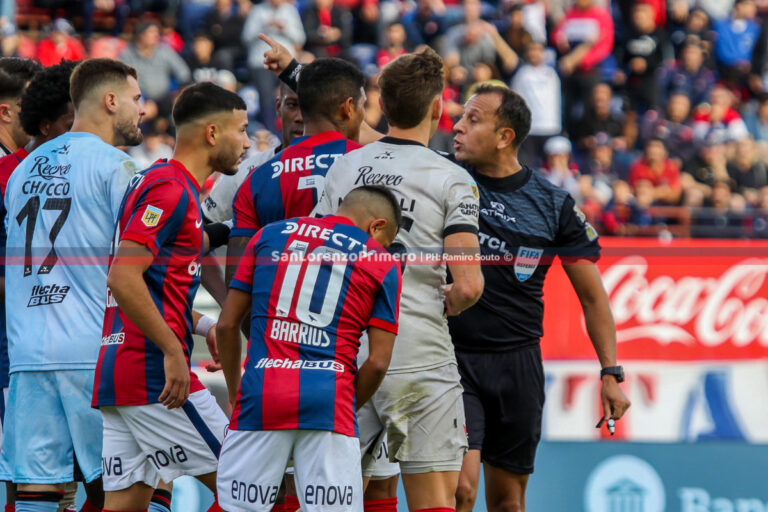 Nahuel Barrios Iván Leguizamón Darío Herrera San Lorenzo