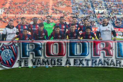 Equipo formación once San Lorenzo