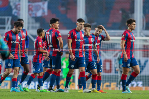 Adam Bareiro Gastón Hernández Malcom Braida Jalil Elías Federico Gattoni Nahuel Barrios Ezequiel Cerutti San Lorenzo