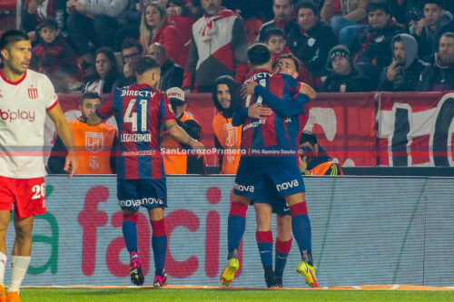 Agustín Giay Adam Bareiro Gonzalo Maroni gol San Lorenzo