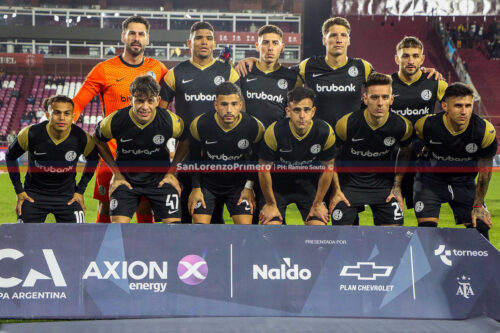 Equipo formación once San Lorenzo