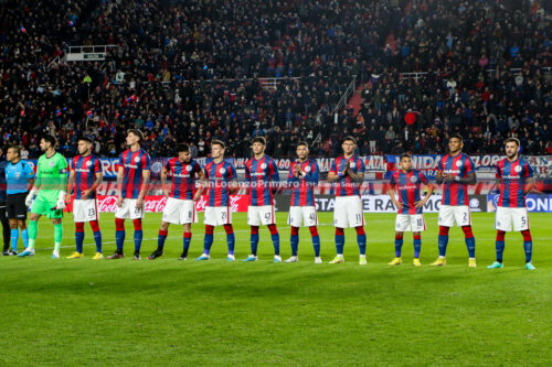 Equipo formación once San Lorenzo