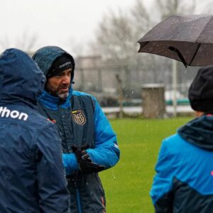 Insua y una visita especial a la Selección de Ecuador