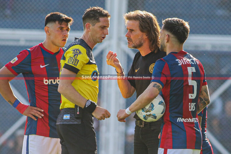 Ruben Darío Insua expulsión Nicolás Lamolina San Lorenzo