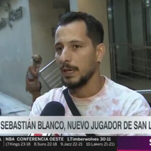 Seba Blanco habló tras su revisión médica: “Quiero ponerme a disposición y estar listo para trabajar, vengo a sumar”