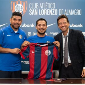San Lorenzo presentó a Sebastián Blanco como refuerzo
