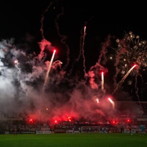 Fiesta cuerva y agradecimiento del plantel de San Lorenzo