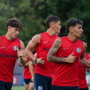 San Lorenzo completó sus entrenamientos del miércoles