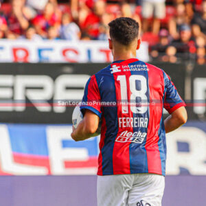¿Ferreira tuvo su último partido en San Lorenzo?