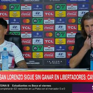 Insua y Bareiro analizaron la derrota frente a Independiente del Valle en conferencia de prensa
